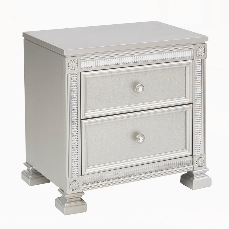 Table de chevet moderne avec tiroirs