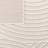 Modern Area Rug with Minimalist Line Pattern in Cream-2118491269