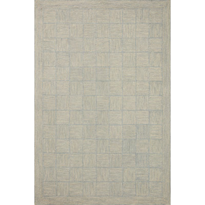 Chris Loves Julia x Loloi Francis Collection FRA-03 Silver / Sky, Contemporary  Area Rug