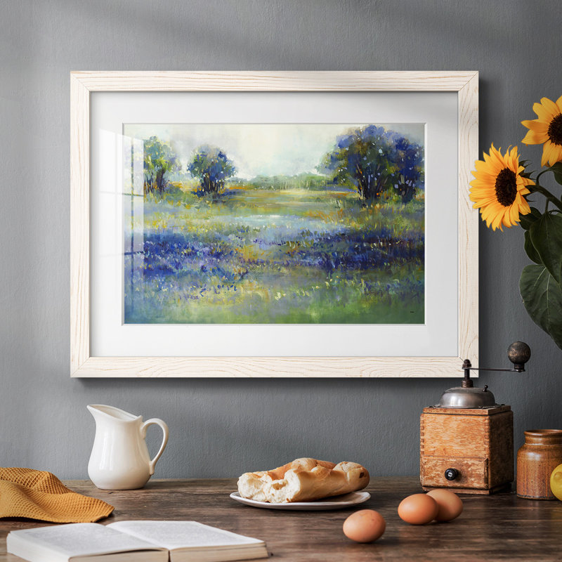 «Wildflower View», reproduction sur toile encadrée, Blanc, H 28 po x l 42 po x P 1,5 po