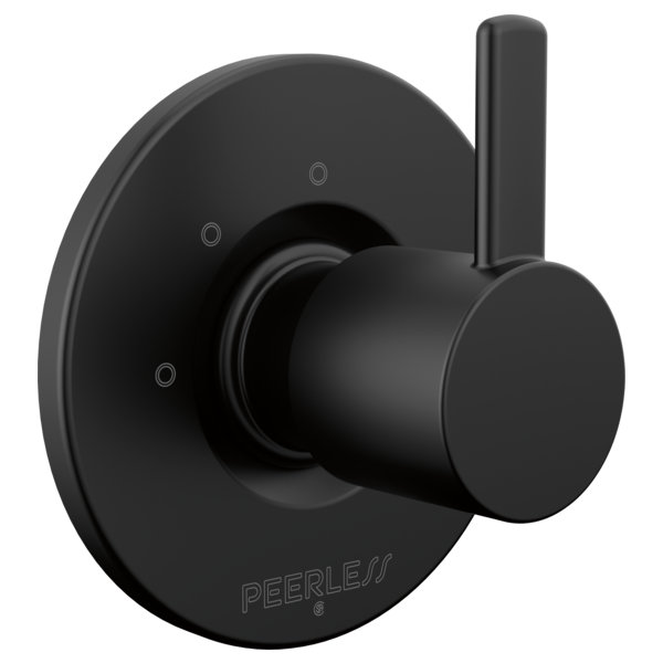 3-Setting Diverter Trim, Matte Black