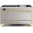 ILVE Majestic II Series 60 inch Dual Fuel Range with 9 Burners, Griddle (Glass Door)-114373885-114373913