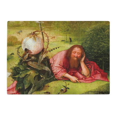 John the Baptist by Hieronymus Bosch Chopping Board