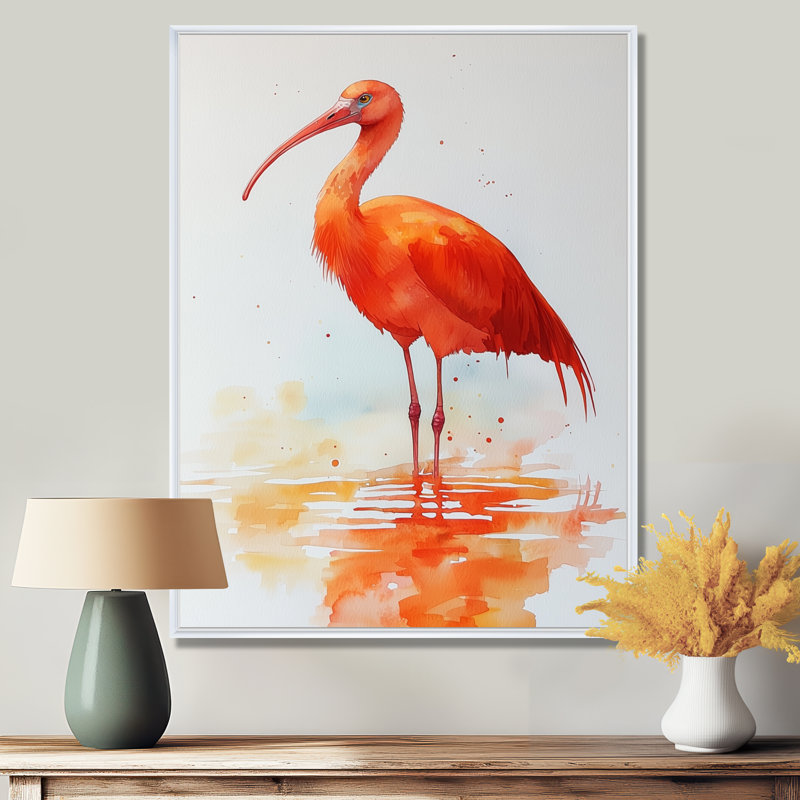 Aubreyona - Animals Wall Decor, H 32 po x l 24 po, Reproduction encadrée sans passe-partout, Blanc