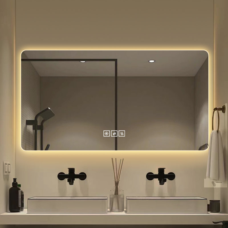 Flat LED Wall Mirror