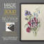 Antique Garden Bouquet I-Premium, reproduction encadrée - prête à être accrochée - aucun clou requis - aucun clou requis-1836320919-1836320901