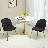 Modern Velvet Armless Side Dining Chairs-1480541487