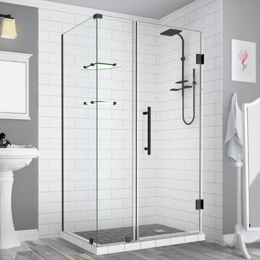 Aston Avalux 36 in. x 30 in. x 72 in. Completely Frameless Shower