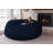 Bean Bag Chair Lounger - Giant 8 Foot Classic Shredded Memory Foam Filled Furniture Bean Bag Chair Lounger with Removable and Machine Washable Cover - Big Bean Bag Sofa Lounger with Soft Micro Fiber Cover - Eight Foot Bean Bag Lounger in Multiple Colors-10409602