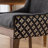 A&a furniture ultra side dining chairs | set of 2 | thickened fabric, solid wood legs | bronze nailhead-497689671-497689528