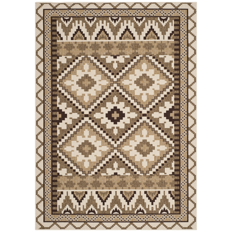 Northpoint Performance Southwestern Indoor/Outdoor Area Rug, Rectangle 8' x 10'