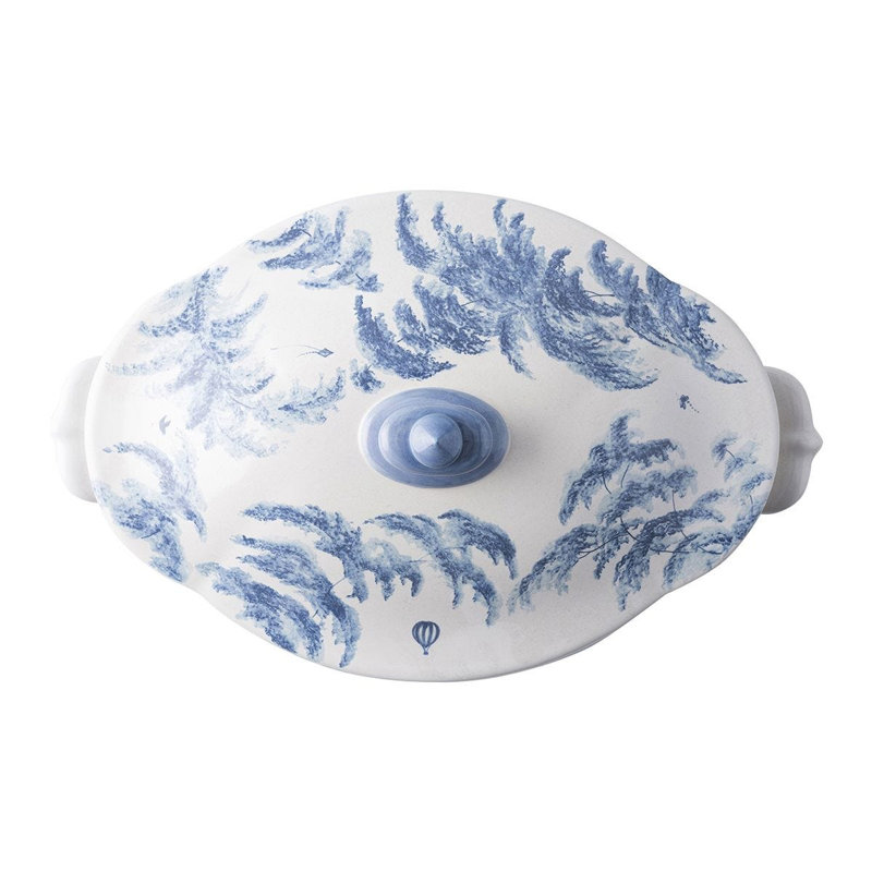Country Estate Tureen with Lid, Delft Blue/White