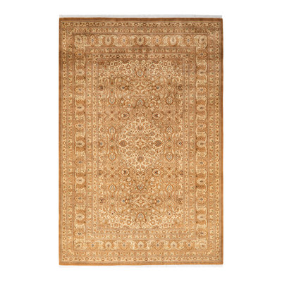 Classic One-of-a-Kind 6' 1" X 9' 1" Hand Knotted Area Rug