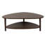 Noma Solid Acacia Wood Coffee Table, Brown