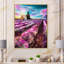 «Morning Sun Over The Lavender Field», reproduction sur toile-67388805-67388803