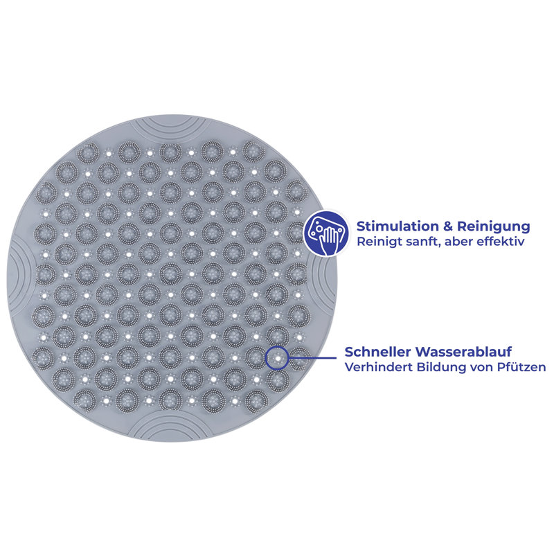 Bearick Polyvinyl Chloride Non-Slip Shower Mat