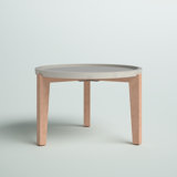 Summerfield Round Concrete Outdoor Side Table
