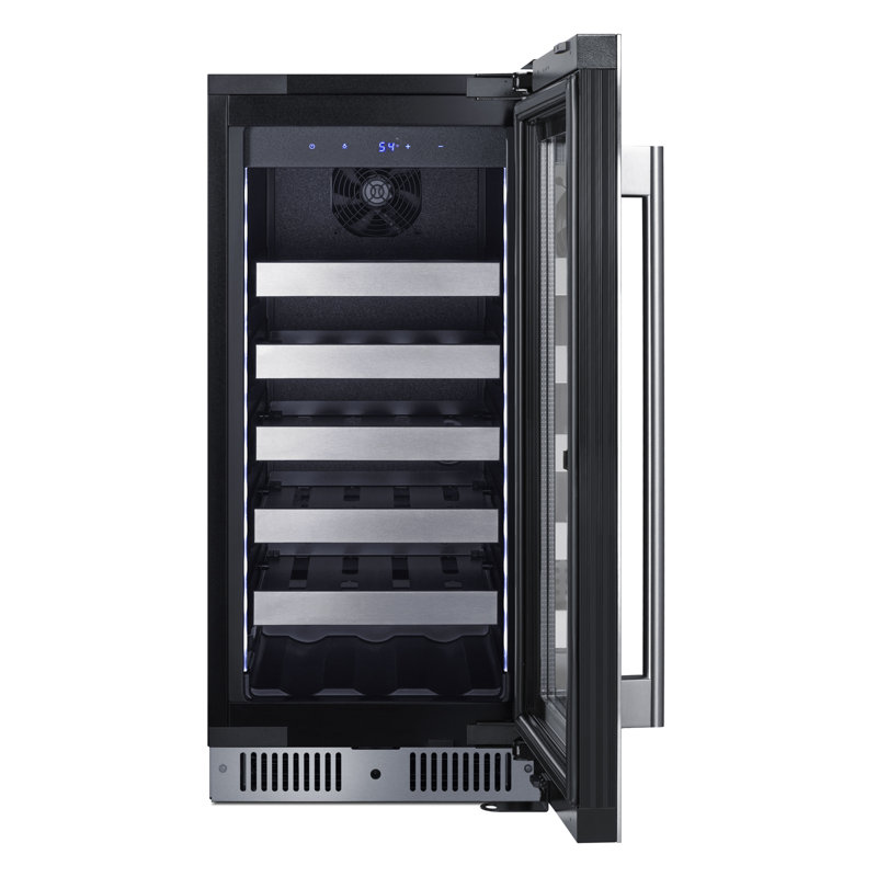 Summit Appliance  15" Wide Built-In Wine Cellar, Right Handed