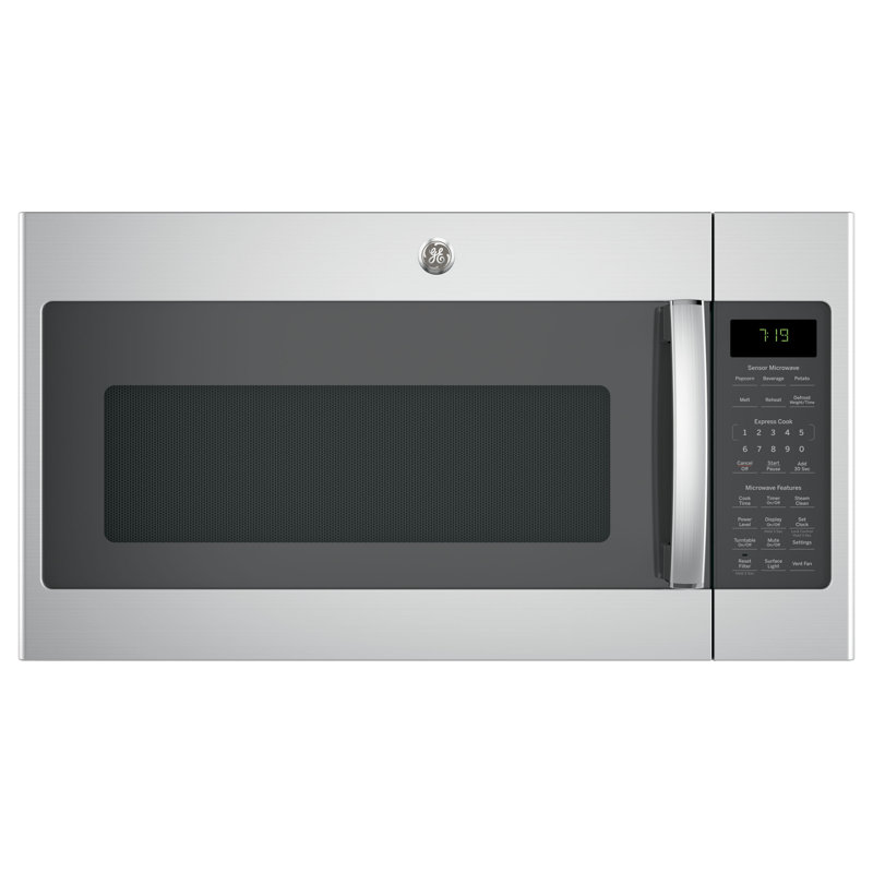 GE® 1.9 Cu. Ft. Over-the-Range Sensor Microwave Oven, Stainless Steel