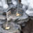 Outdoor Floor Fountain with Lights