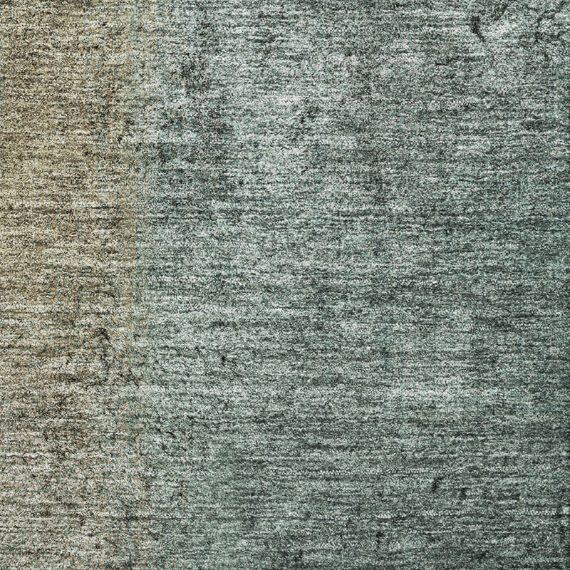 Geometric Indoor Rug, Teal, 2'3" x 7'6" Runner