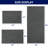 Azriah Luxury Chenille Super Soft Absorbent Polyester Rectangle Non-Slip Bath Rug-1262013291-1262013290