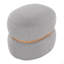 Repose-pieds contemporain en bois Ashbury gris et bois naturel-624599985