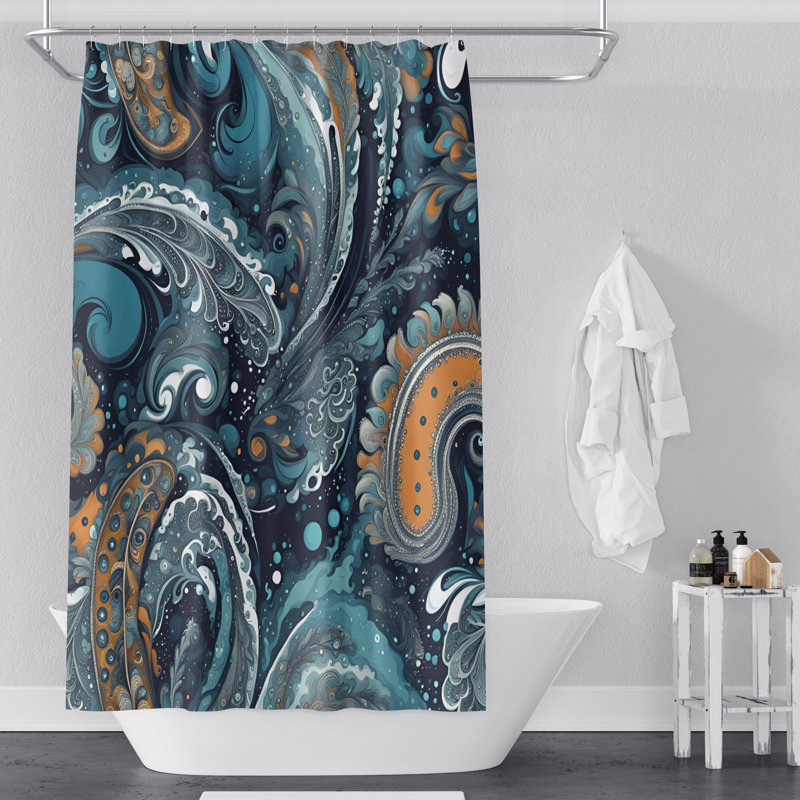 Rideau de douche Dianabasi, H 72 po x l 70 po