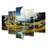 Rustic Buildings & Architecture Wall Decor on Metal