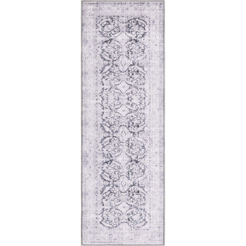 Heyde Chenille Oriental Indoor Rug, Runner 2' x 6'