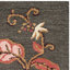 Tapis en laine / viscose touffeté à la main Coreatha Martha Stewart noir Francesca-11180067