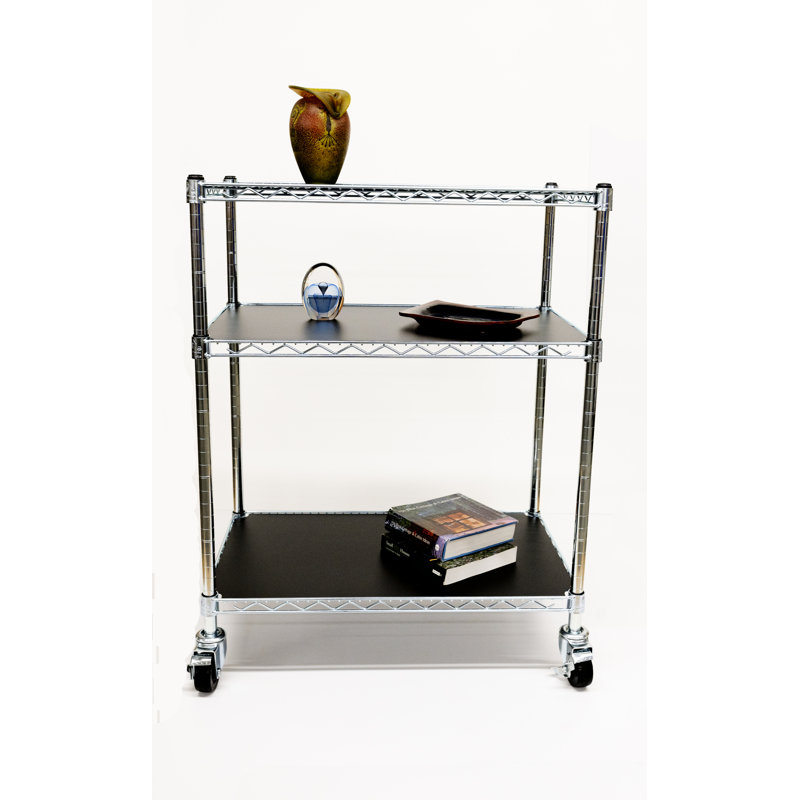 Chadko Polypropylene Shelf Liner, Black Matte, 0.03" H x 36" W x 14" D