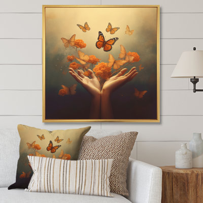 " Blossoming Butterfly Blessing Mudra "