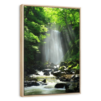 Sunlit Kameda Waterfall