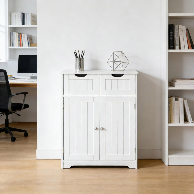 Armoire de plancher surélevée, armoire de rangement moderne