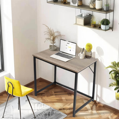 Abreonna Steel Computer Desk