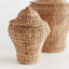 Handmade Water Hyacinth Ginger Jar