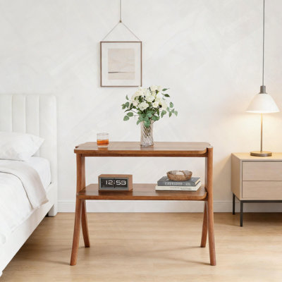 Table d'appoint de vestibule avec un design moderne, élégant et naturel