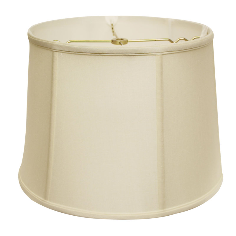 Abat-jour en tissu Deep Empire Softback, Blanc, H 13 po x l 18 po x P 18 po