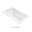 Andrea® 19 DoloMatte 54" x 32" Soaking Solid Surface Bathtub-296523253-334094716
