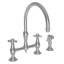 Fairfield Kitchen Bridge Faucet with Side Spray-1260315139