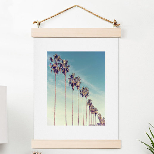 « california summer », reproduction de photo, H 20 po x l 16 po x P 0,13 po