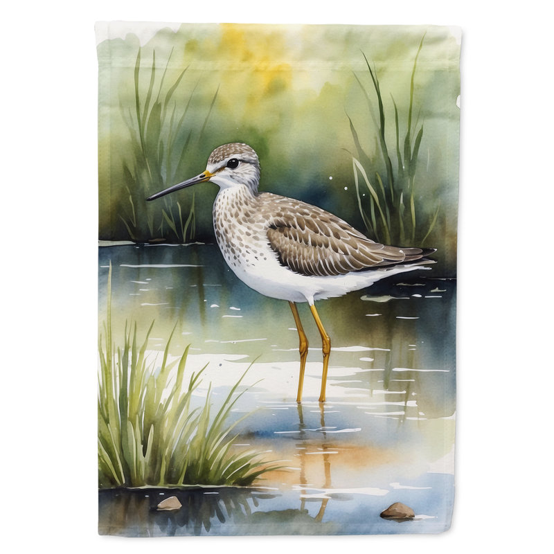 Drapeau de jardin Surfbird Bird, Petites pattes jaunes
