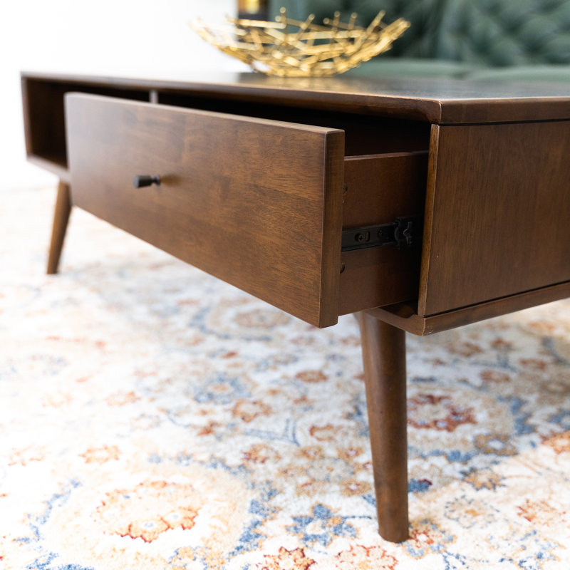 Jashawn Solid Wood Single Coffee Table
