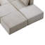 Repose-pieds modulaire (brun clair)