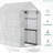 47.25" W x 73.25" D Lean-To Greenhouse