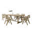Charmantes chaises rembourrées en polyester pour un décor de salle à manger élégant-1442412294-1442412345