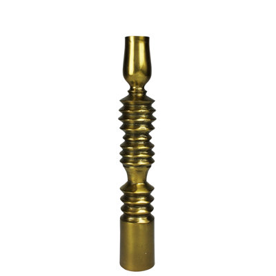Taper Holder, Antique Gold - Med
