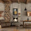 Ivy Bronx «Abstract Geometric 19» par Gary Williams, art mural en métal-2109620382