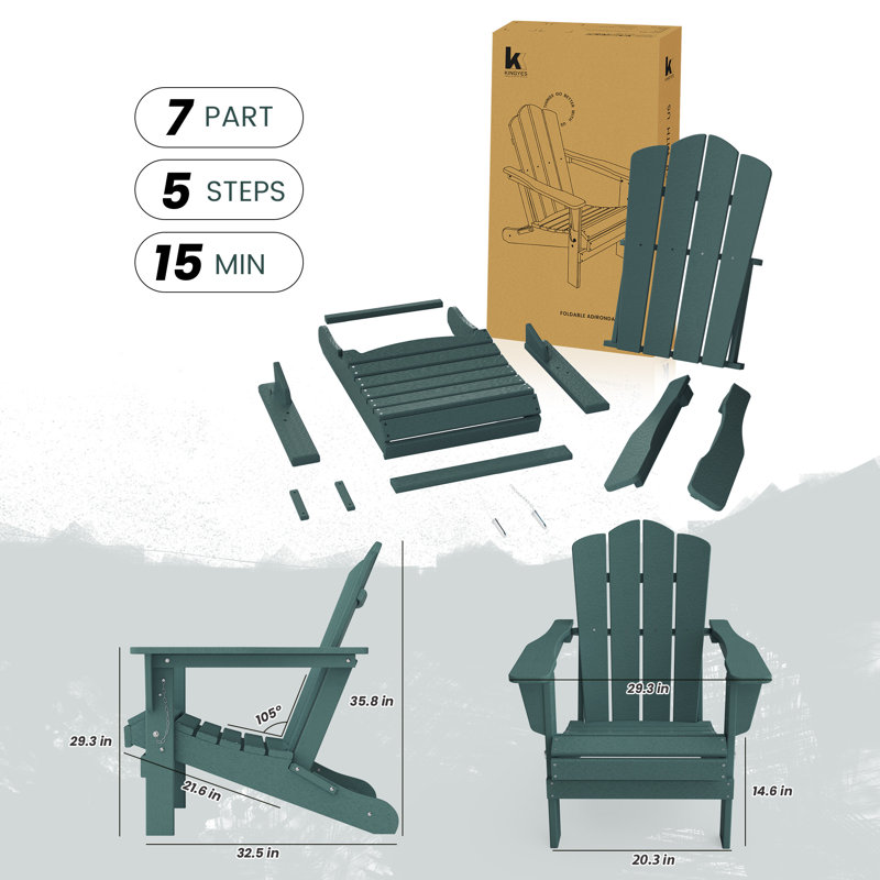 Outdoor Adirondack Chair